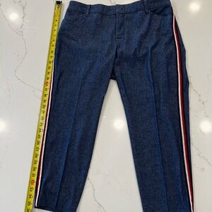 Old Navy Pixie Ankle Crop Jeans with Stripe